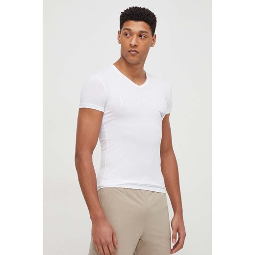 Emporio Armani Underwear t-shirt lounge kolor biały ze sklepu ANSWEAR.com w kategorii T-shirty męskie - zdjęcie 169802330