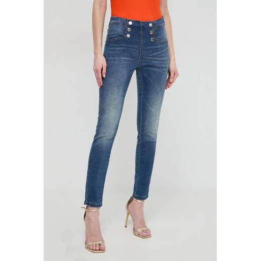 Morgan jeansy damskie kolor niebieski ze sklepu ANSWEAR.com w kategorii Jeansy damskie - zdjęcie 169802903