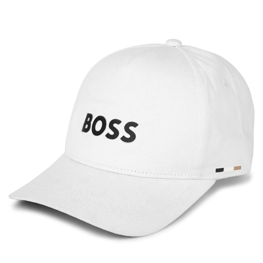 czapka boss j50946 biały ze sklepu Royal Shop w kategorii Czapki z daszkiem męskie - zdjęcie 169804052