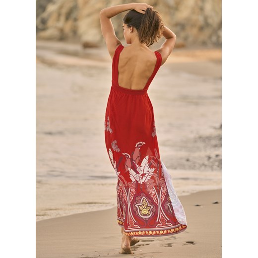 Sukienka plażowa Maaji czerwona PT2191CL ze sklepu piubiu_pl w kategorii Odzież plażowa - zdjęcie 169804072