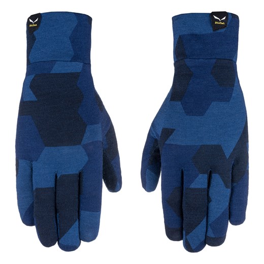 Rękawiczki unisex Salewa CRISTALLO LINER niebieskie 00-0000028214_3938 ze sklepu a4a.pl w kategorii Rękawiczki męskie - zdjęcie 169804320