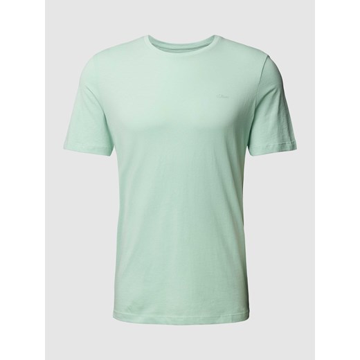 T-shirt z nadrukiem z logo ze sklepu Peek&Cloppenburg  w kategorii T-shirty męskie - zdjęcie 169806782