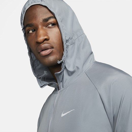Męska kurtka do biegania Nike Repel Miler - Szary Nike XL Nike poland
