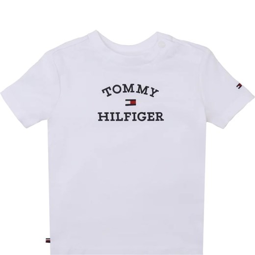 Bluzka dziewczęca Tommy Hilfiger z napisami 