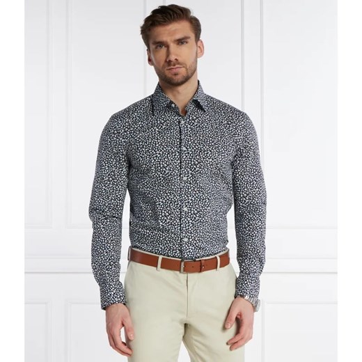 BOSS BLACK Koszula H-HANK | Slim Fit | stretch 45 wyprzedaż Gomez Fashion Store