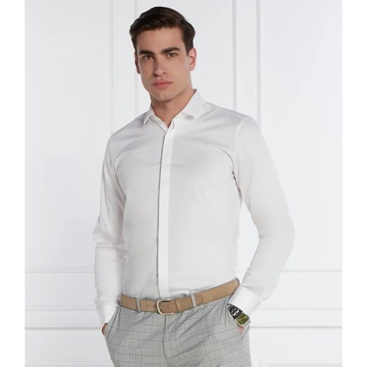 HUGO Koszula Ejinar | Extra slim fit | stretch 43 wyprzedaż Gomez Fashion Store