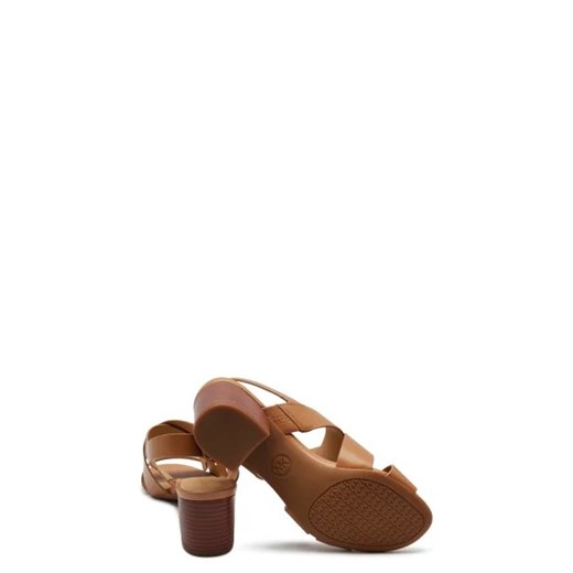 Michael Kors Skórzane sandały na słupku Michael Kors 37 Gomez Fashion Store