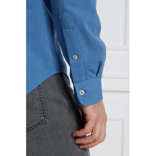 Koszula męska Polo Ralph Lauren niebieska z długim rękawem 