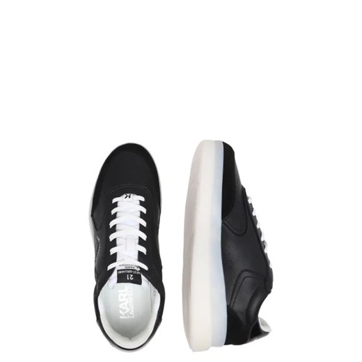 Karl Lagerfeld Sneakersy BRINK | z dodatkiem skóry Karl Lagerfeld 42 okazja Gomez Fashion Store