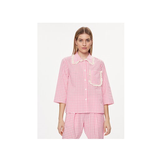 United Colors Of Benetton Koszulka piżamowa 4LRA3M004 Różowy Regular Fit ze sklepu MODIVO w kategorii Piżamy damskie - zdjęcie 169812380
