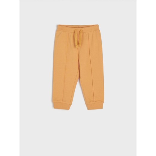 Sinsay - Spodnie dresowe jogger - pomarańczowy ze sklepu Sinsay w kategorii Spodnie i półśpiochy - zdjęcie 169813873