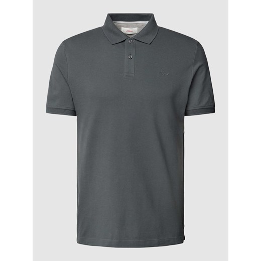 Koszulka polo z detalem z logo ze sklepu Peek&Cloppenburg  w kategorii T-shirty męskie - zdjęcie 169818313