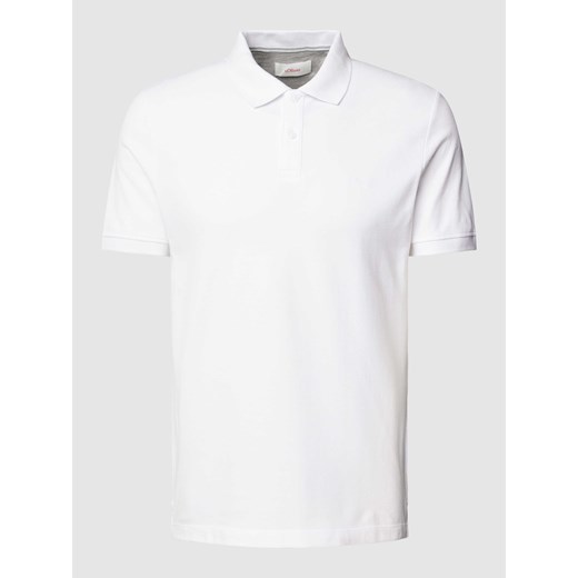 Koszulka polo z detalem z logo ze sklepu Peek&Cloppenburg  w kategorii T-shirty męskie - zdjęcie 169818364