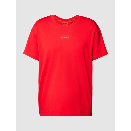 T-shirt o kroju oversized z nadrukiem z logo model ‘Linked’ L Peek&Cloppenburg 