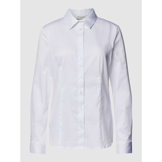 Bluzka koszulowa w jednolitym kolorze Christian Berg Woman 38 Peek&Cloppenburg 