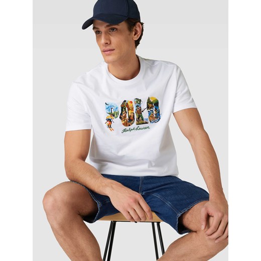 T-shirt z wyhaftowanym logo Polo Ralph Lauren XXL Peek&Cloppenburg 