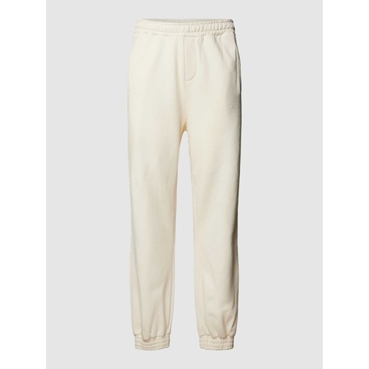 Spodnie sportowe z elastycznym pasem ze sklepu Peek&Cloppenburg  w kategorii Spodnie męskie - zdjęcie 169818752