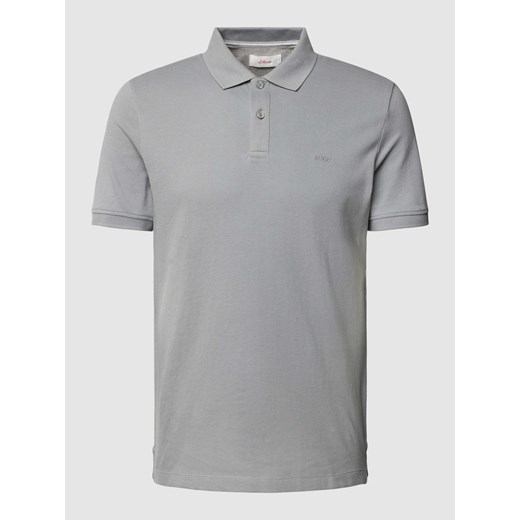 Koszulka polo z detalem z logo ze sklepu Peek&Cloppenburg  w kategorii T-shirty męskie - zdjęcie 169818774