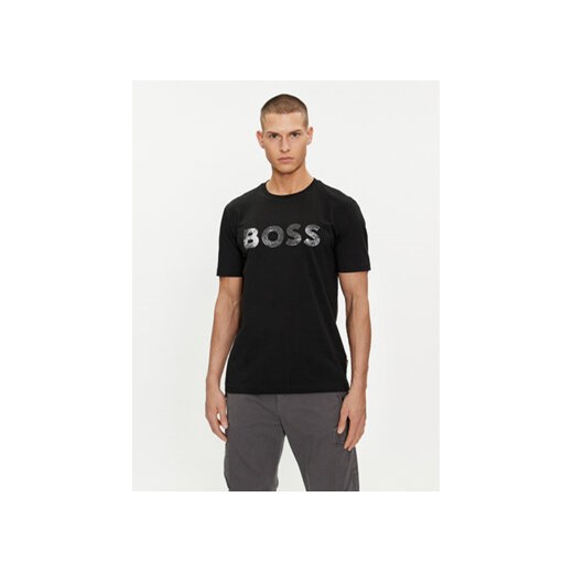 Boss T-Shirt Te_Bossocean 50515997 Czarny Regular Fit ze sklepu MODIVO w kategorii T-shirty męskie - zdjęcie 169819600