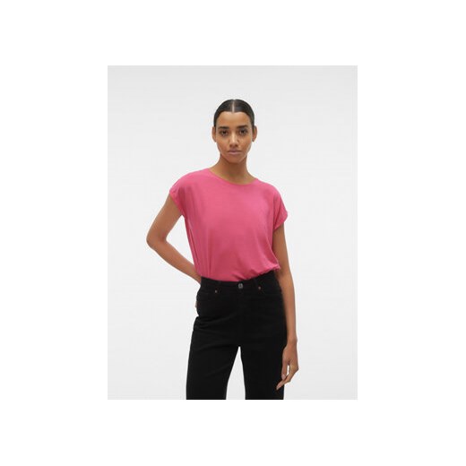 Vero Moda T-Shirt Ava 10284468 Różowy Regular Fit ze sklepu MODIVO w kategorii Bluzki damskie - zdjęcie 169819723