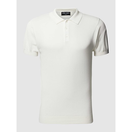 Koszulka polo o kroju slim fit w jednolitym kolorze ze sklepu Peek&Cloppenburg  w kategorii T-shirty męskie - zdjęcie 169822861