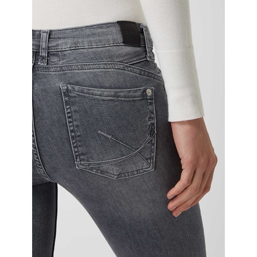 Jeansy o kroju skinny fit z dodatkiem streczu model ‘Alicia’ Blue Fire Jeans 32/30 okazja Peek&Cloppenburg 