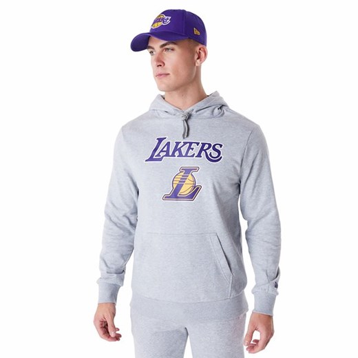 Bluza męska NBA Los Angeles Lakers New Era ze sklepu SPORT-SHOP.pl w kategorii Bluzy męskie - zdjęcie 169823161