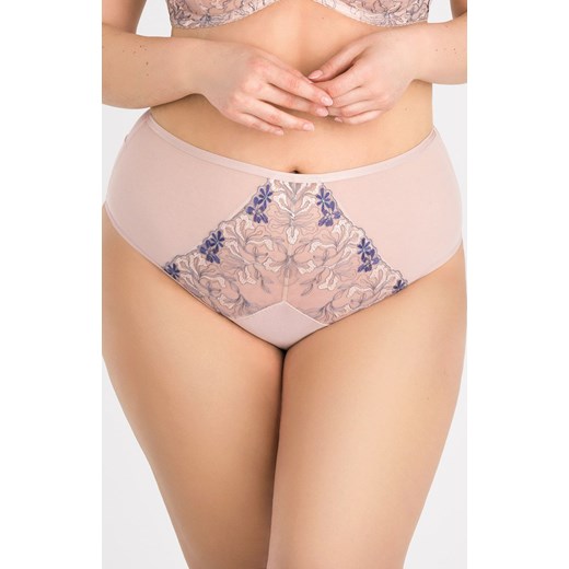 Biustonosz miękki soft beżowy K831 Flower Bomb, Kolor beżowy, Rozmiar 100C, Gorsenia 75D Intymna