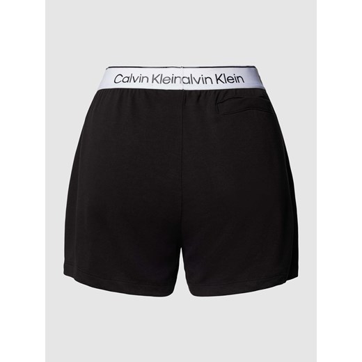 Szorty od piżamy o kroju relaxed fit z nadrukiem z logo model ‘CK META LEGACY’ Calvin Klein Underwear M Peek&Cloppenburg 
