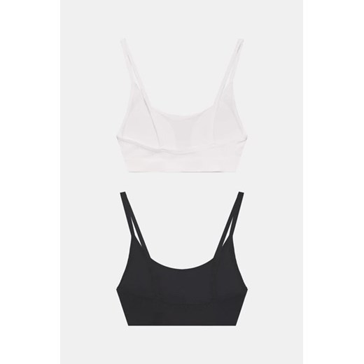 ELLE Biustonosz sportowy 2-pak - Wielokolorowy - Kobieta - L (L) Elle M (M) Halfprice