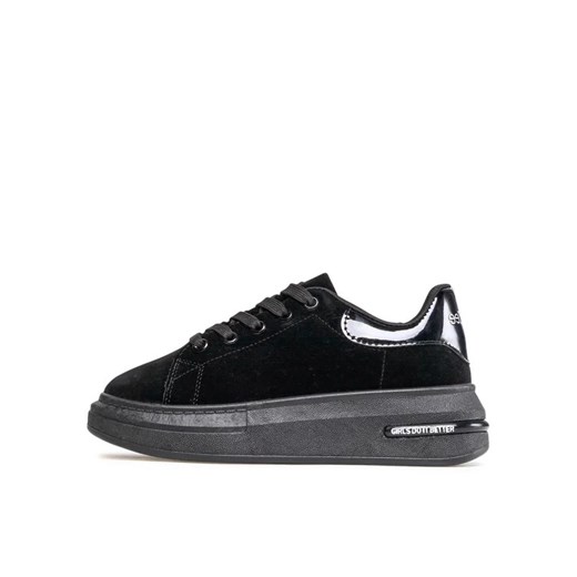 DeeZee Sneakersy TS5126K-10 Czarny 34 okazyjna cena MODIVO