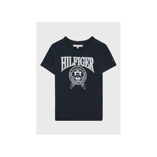 Tommy Hilfiger T-Shirt KG0KG07081 D Granatowy Regular Fit Tommy Hilfiger 12Y MODIVO