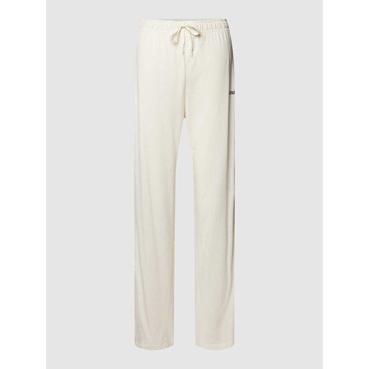 Spodnie od piżamy o kroju regular fit z nadrukiem z logo ze sklepu Peek&Cloppenburg  w kategorii Piżamy damskie - zdjęcie 169838261