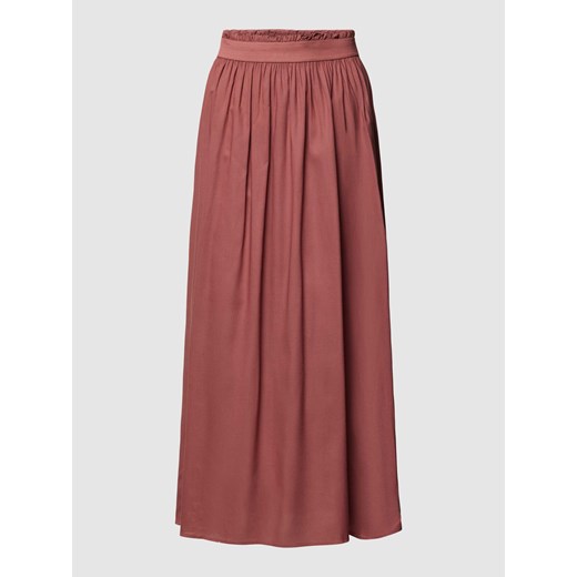 Długa spódnica z wiskozy z elastycznym paskiem ze sklepu Peek&Cloppenburg  w kategorii Spódnice - zdjęcie 169838361