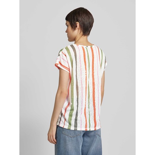 T-shirt ze wzorem w paski model ‘Aretha’ Soyaconcept XS Peek&Cloppenburg 