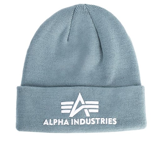 Czapka Alpha Industries 3D Beanie 168910134 - niebieska ze sklepu streetstyle24.pl w kategorii Czapki zimowe męskie - zdjęcie 169838760