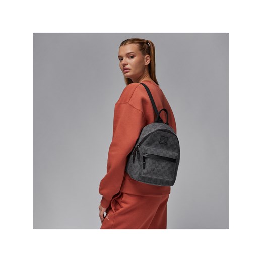 Plecak Jordan Monogram Mini Backpack - Szary ze sklepu Nike poland w kategorii Plecaki - zdjęcie 169839343