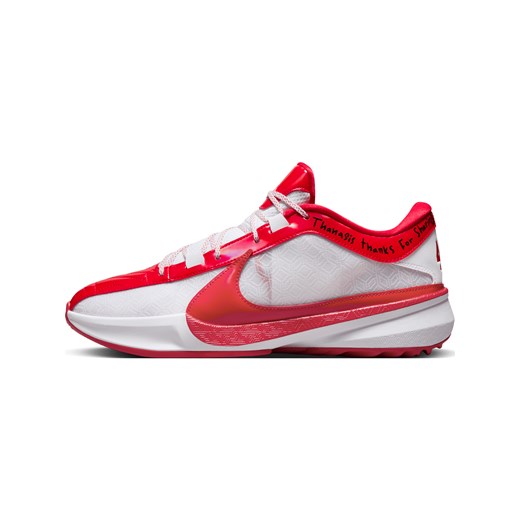 Buty do koszykówki Giannis Freak 5 ASW - Czerwony ze sklepu Nike poland w kategorii Buty sportowe męskie - zdjęcie 169839350