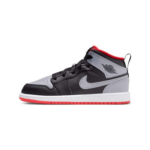 Buty dla małych dzieci Jordan 1 Mid - Czerń ze sklepu Nike poland w kategorii Buty sportowe dziecięce - zdjęcie 169839360