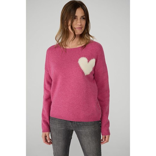 LIEBLINGSSTÜCK Wełniany sweter w kolorze różowym ze sklepu Limango Polska w kategorii Swetry damskie - zdjęcie 169840904