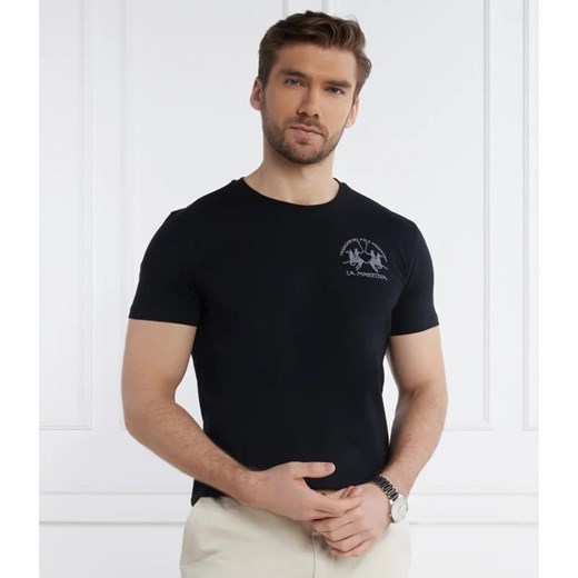 T-shirt męski La Martina z krótkimi rękawami
