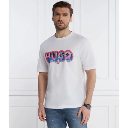 Hugo Blue T-shirt Nillumi | Regular Fit Hugo Blue S Gomez Fashion Store