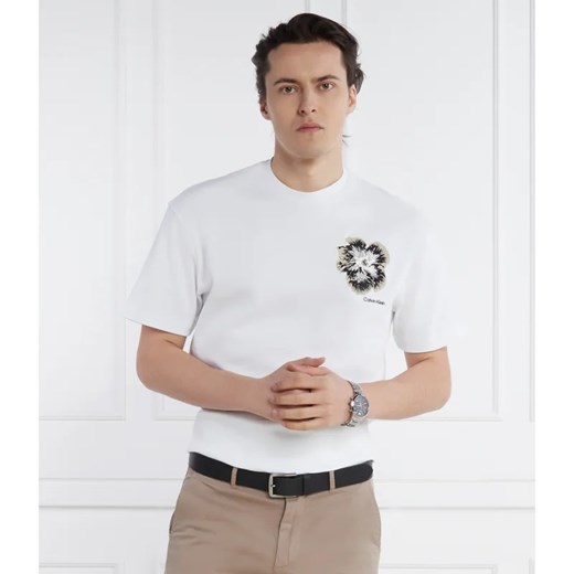 Calvin Klein T-shirt | Comfort fit ze sklepu Gomez Fashion Store w kategorii T-shirty męskie - zdjęcie 169841112