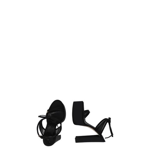 Elisabetta Franchi Skórzane sandały na słupku Elisabetta Franchi 40 Gomez Fashion Store