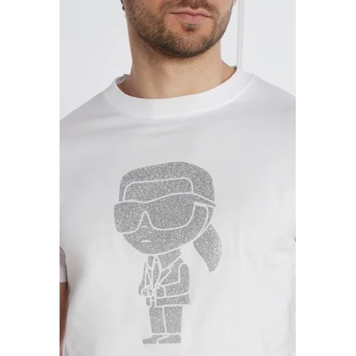 Karl Lagerfeld T-shirt | Regular Fit Karl Lagerfeld L Gomez Fashion Store promocyjna cena