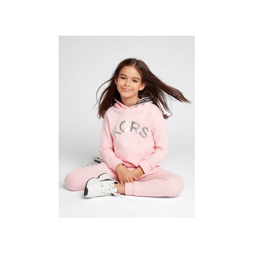 MICHAEL KORS KIDS Spodnie dresowe R14140 S Różowy Regular Fit Michael Kors Kids 10Y MODIVO okazja