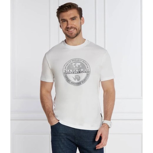 Napapijri T-shirt S-BOLLO SS 1 | Regular Fit ze sklepu Gomez Fashion Store w kategorii T-shirty męskie - zdjęcie 169843620