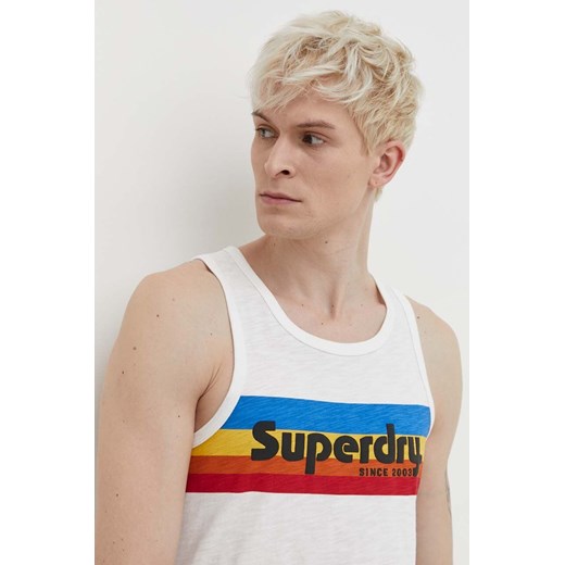 T-shirt męski wielokolorowy Superdry 