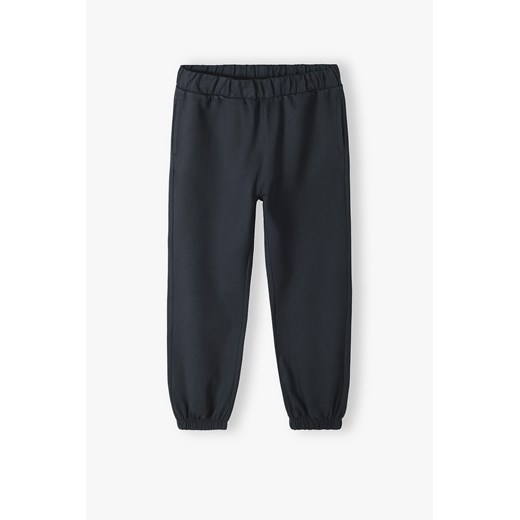 Czarne spodnie dresowe dziewczęce - Lincoln&Sharks ze sklepu 5.10.15 w kategorii Spodnie dziewczęce - zdjęcie 169845480