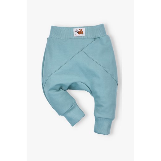 Spodnie dresowe z bawełny organicznej dla chłopca ze sklepu 5.10.15 w kategorii Spodnie i półśpiochy - zdjęcie 169845544